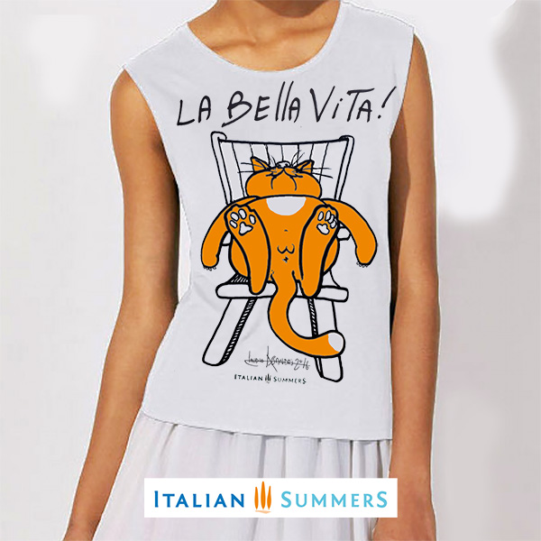 ITALIAN LAZY CAT Shirt by Italian Summers