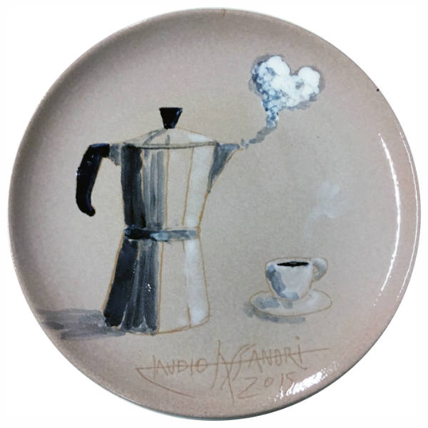 Lovitalia La Dolce Vespa, exclusive handmade plate