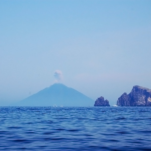 Panarea Island, view on Stromboli. Photo by Lisa van de Pol, Italian Summers